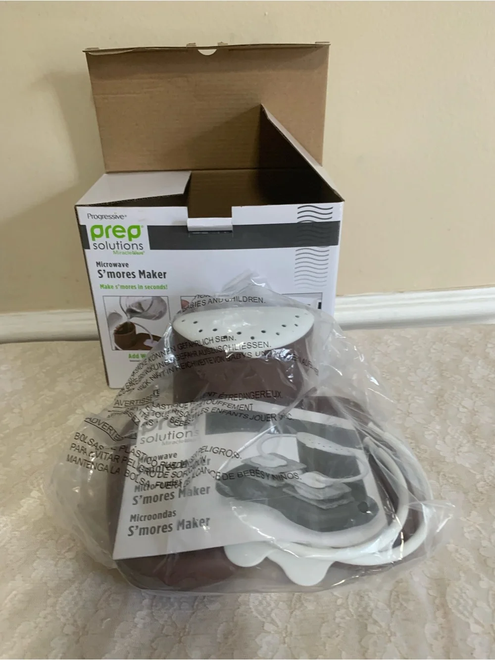 microwave smores maker, indoor smores maker, progressive smores maker
